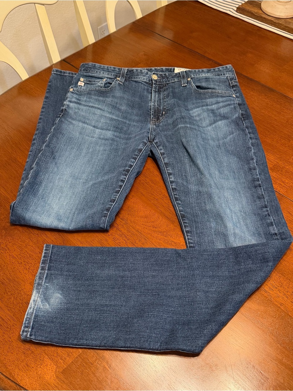 AG ADRIANO GOLDSCHMIED AG-ED EVERETT Slim Straight Fabric Made Japan Mens 33X33